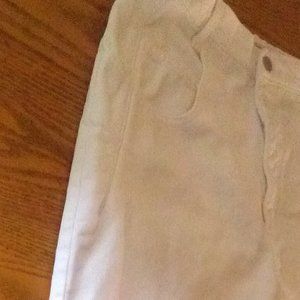 Vintage Mens Guess Jeans White Whith the V Down the hip